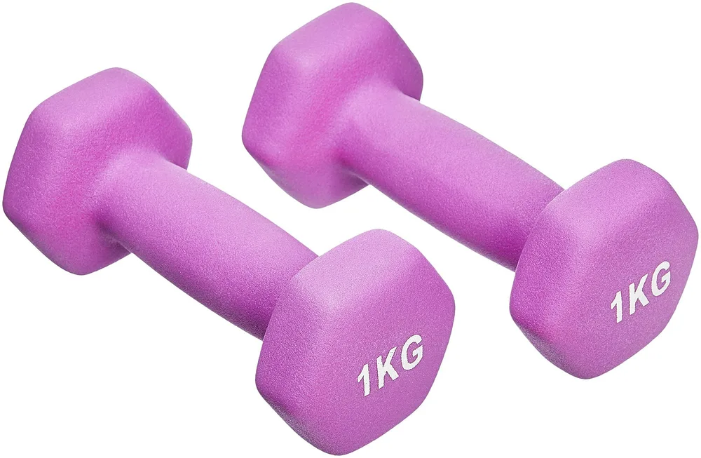 Amazon Basics Kurzhantel Neopren 1 kg (2er-Set)
