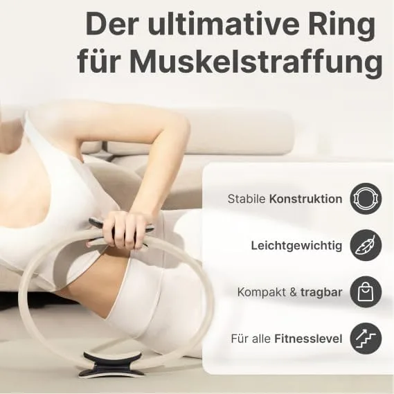 bewego Yoga-Ring, weiß – Ansicht 2