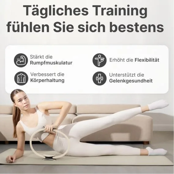 bewego Yoga-Ring, weiß – Ansicht 4