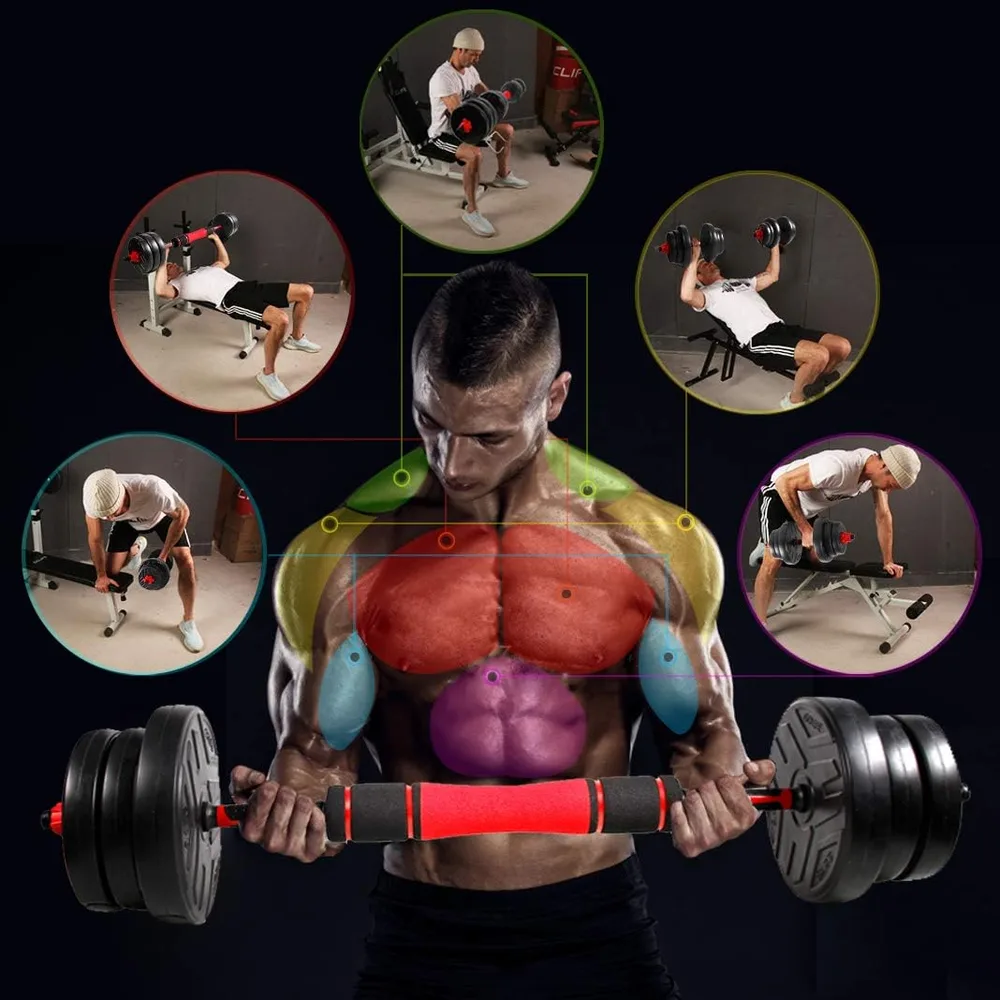 CCLIFE Hantelset 20 kg – Ansicht 5