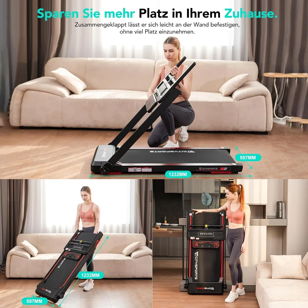 CITYSPORTS Laufband klappbar – Ansicht 5
