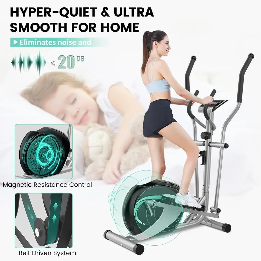 Dripex Crosstrainer magnetisch, 8 Widerstandsstufen – Ansicht 2