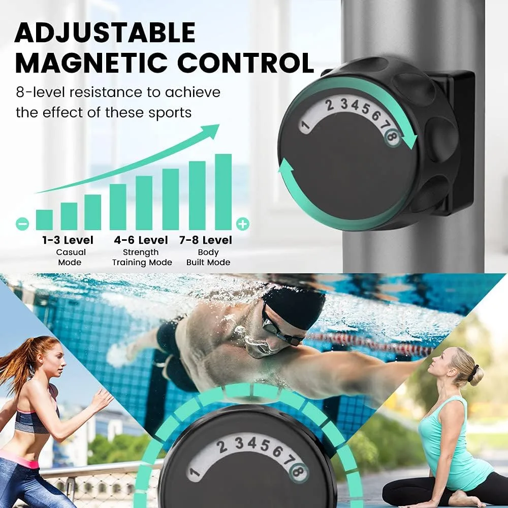 Dripex Crosstrainer magnetisch, 8 Widerstandsstufen – Ansicht 3