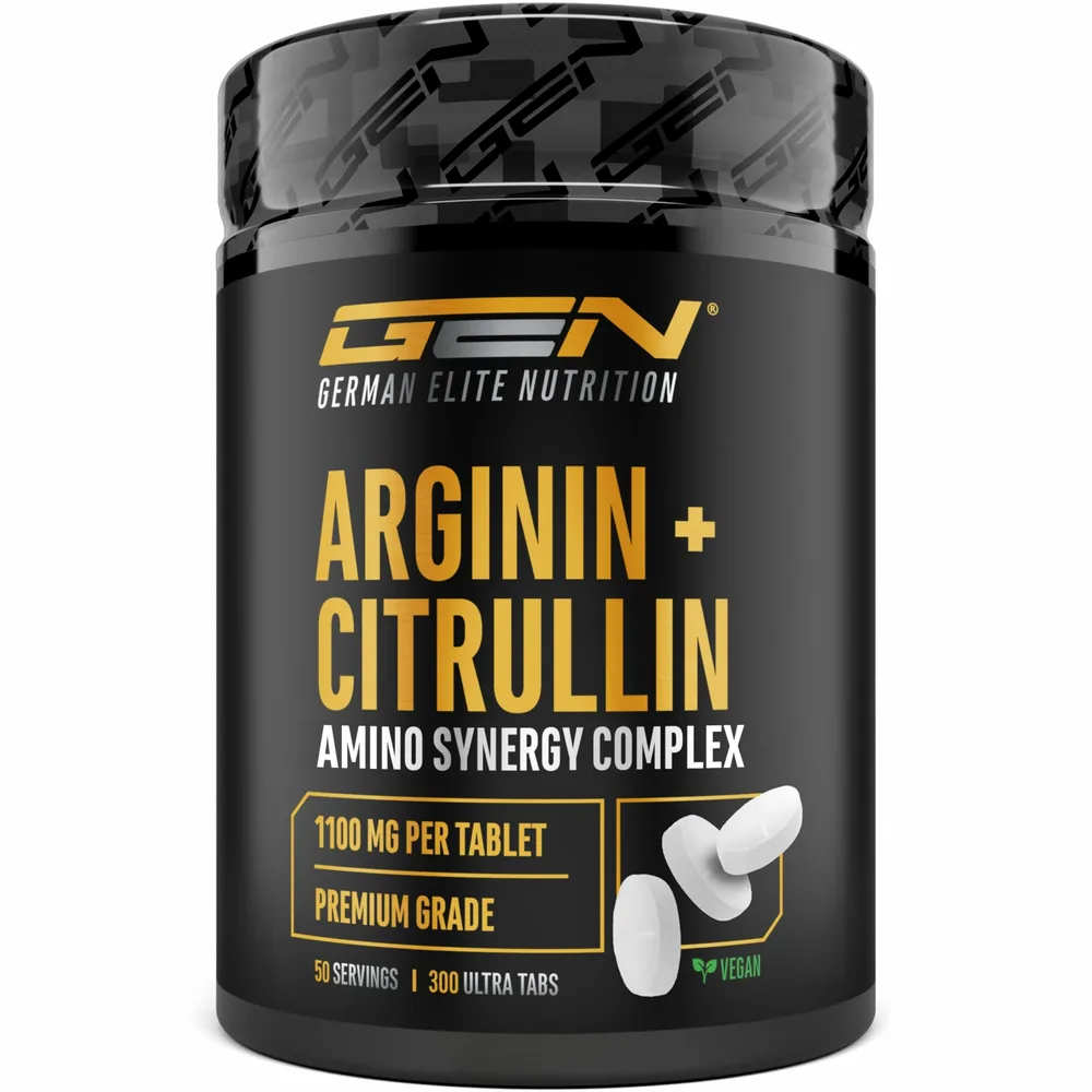 GEN L-Arginin & L-Citrullin, 300 Tabletten