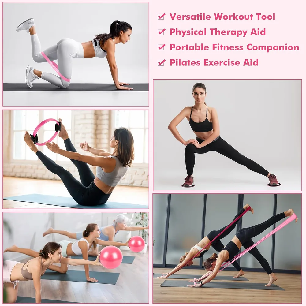 Goocrun Pilates-Set für zuhause – Ansicht 5