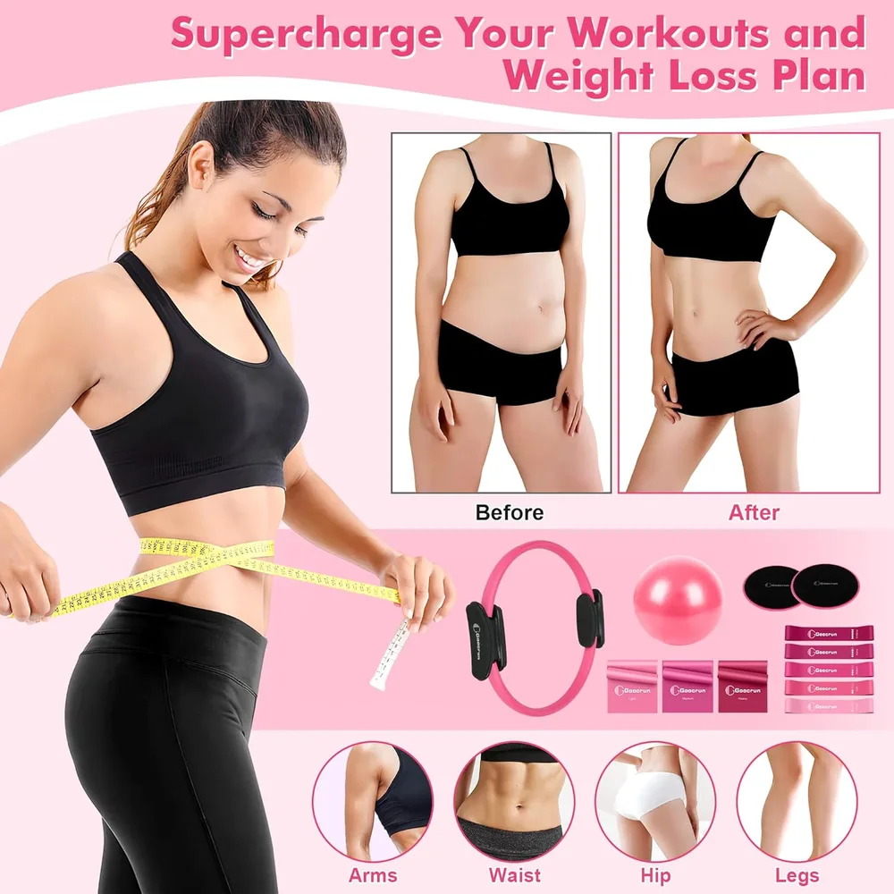 Goocrun Pilates-Set für zuhause – Ansicht 6