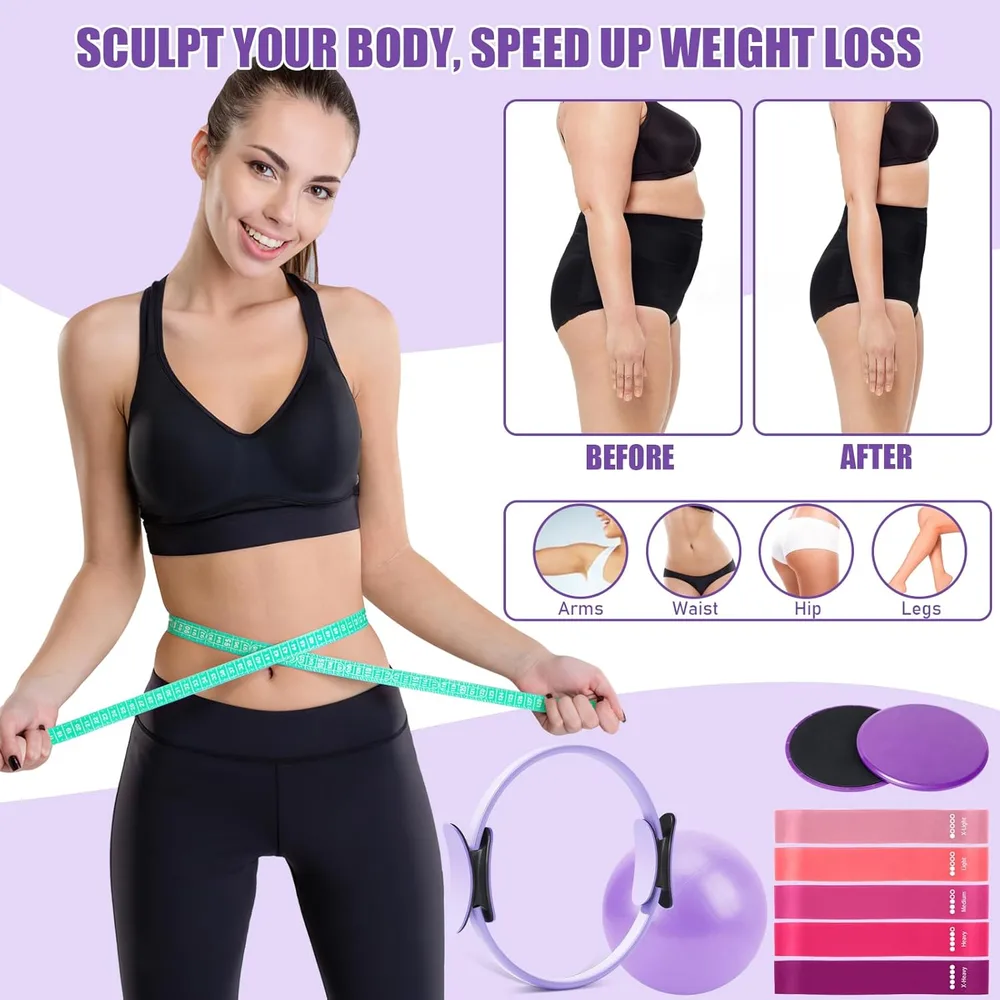 LADYSONS Pilates-Ring-Set – Ansicht 2