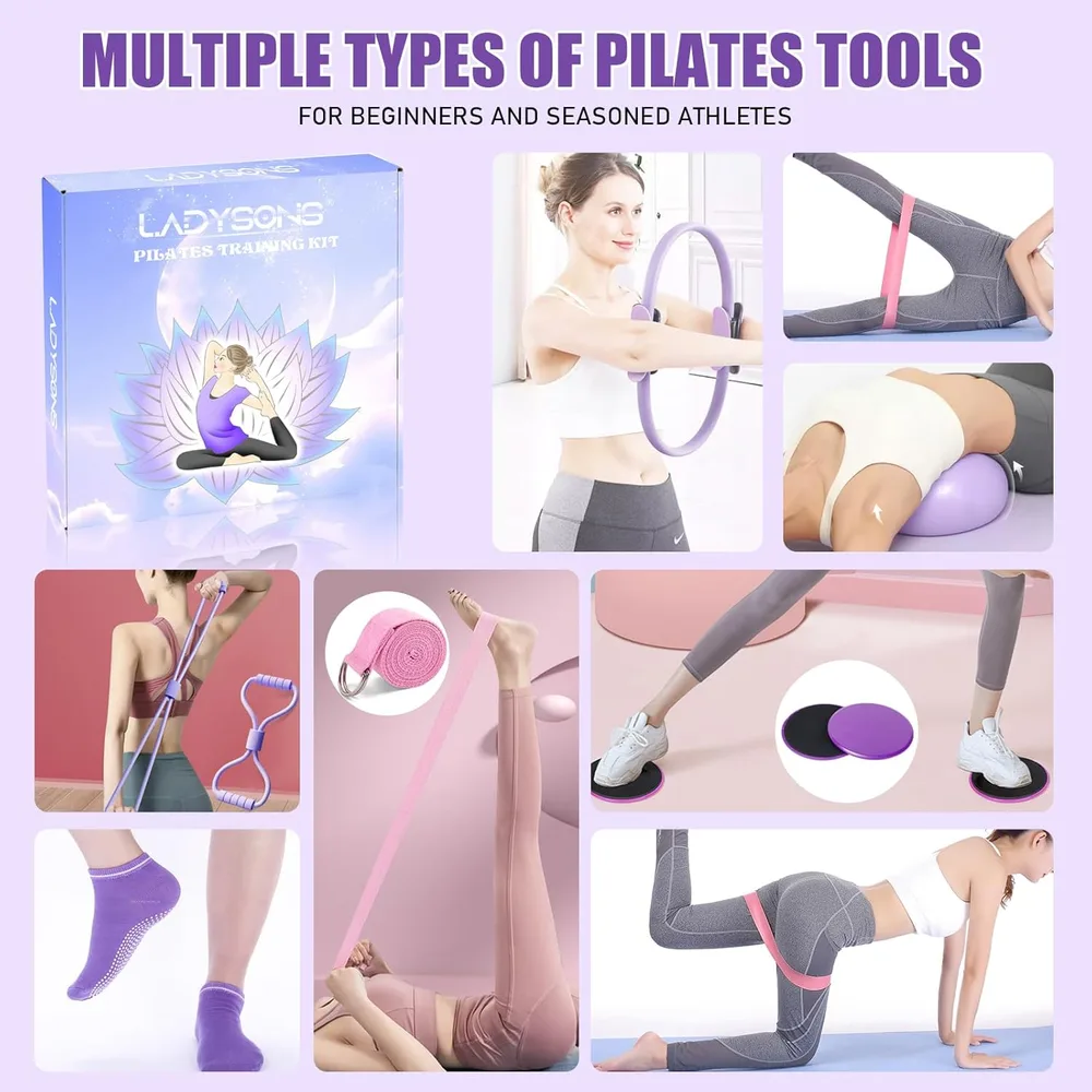 LADYSONS Pilates-Ring-Set – Ansicht 6