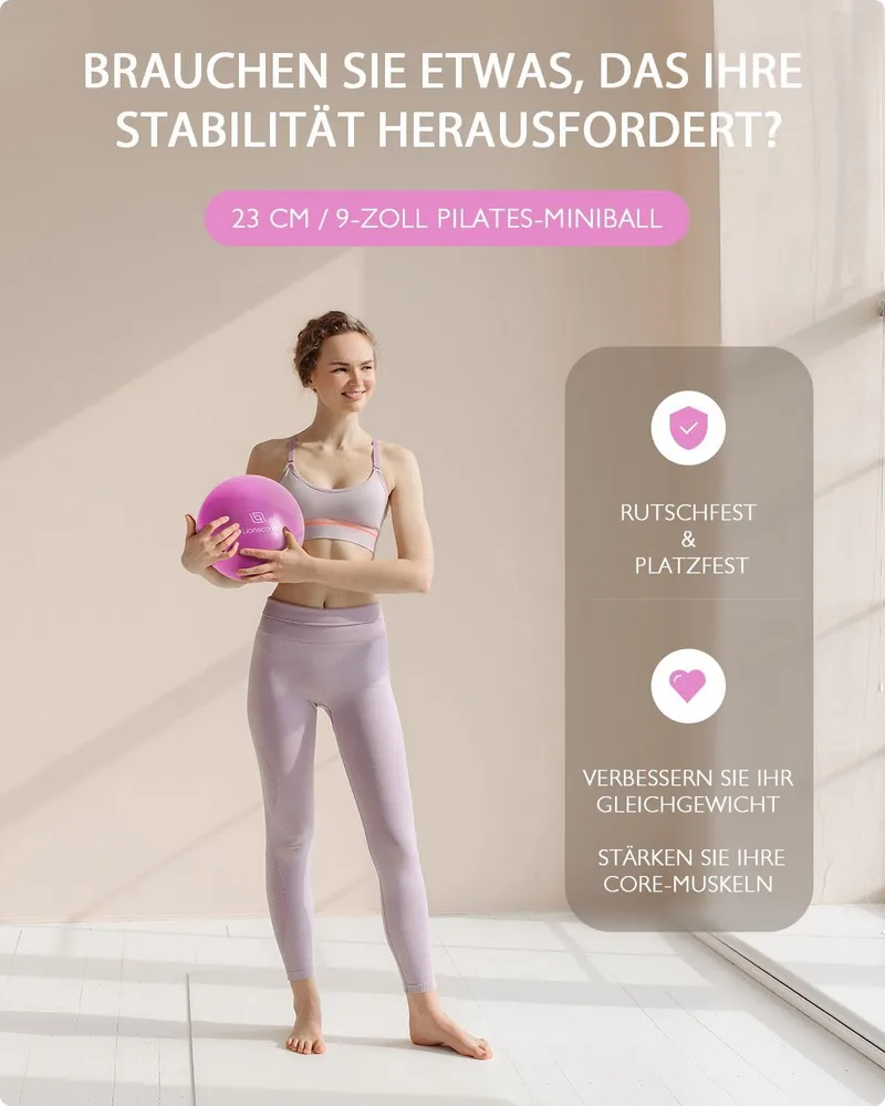 LIONSCOOL Pilates-Set mit Widerstandsbändern – Ansicht 5