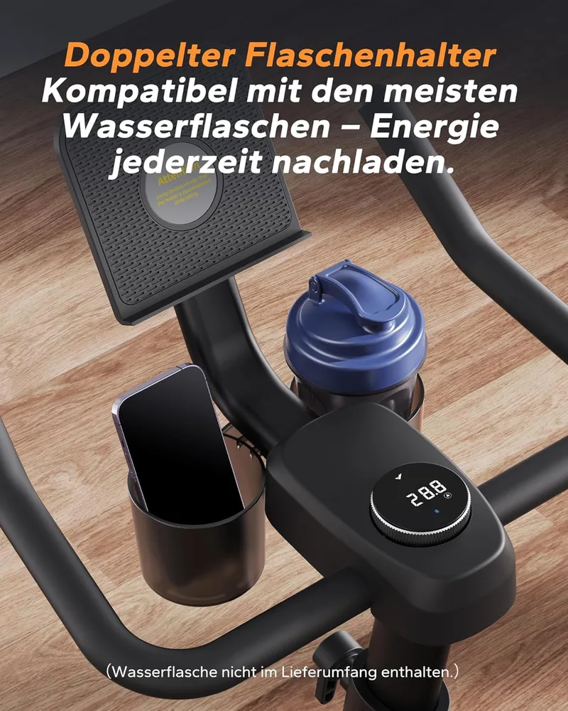 MERACH Heimtrainer magnetisch mit Tablet-Halter – Ansicht 6
