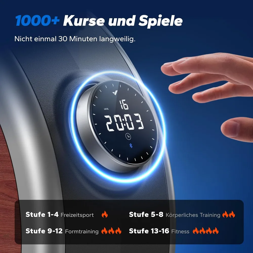 MERACH Rudergerät magnetisch, 16 Widerstandsstufen – Ansicht 3