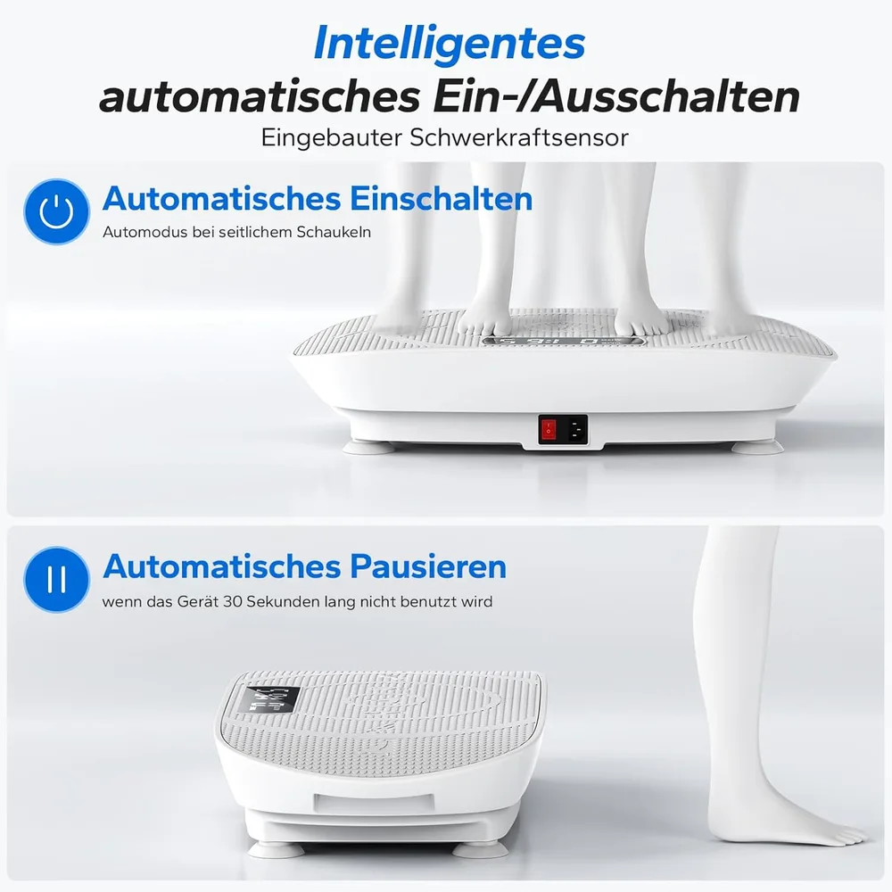 MERACH Vibrationsplatte mit Bluetooth-Lautsprecher – Ansicht 4
