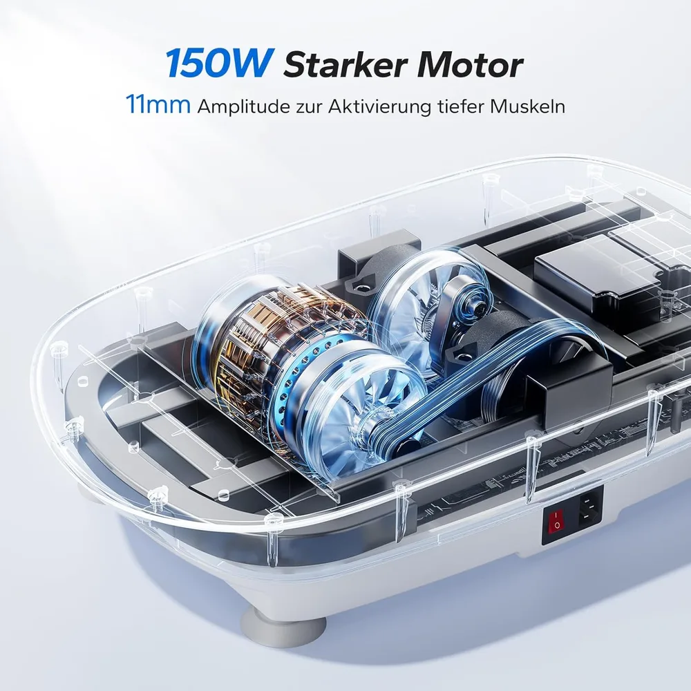 MERACH Vibrationsplatte mit Bluetooth-Lautsprecher – Ansicht 6