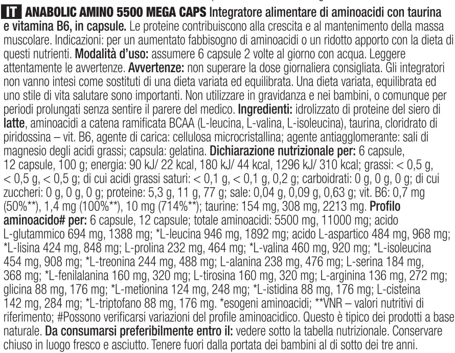 Olimp Sport Nutrition Aminosäuren-Kapseln – Ansicht 3