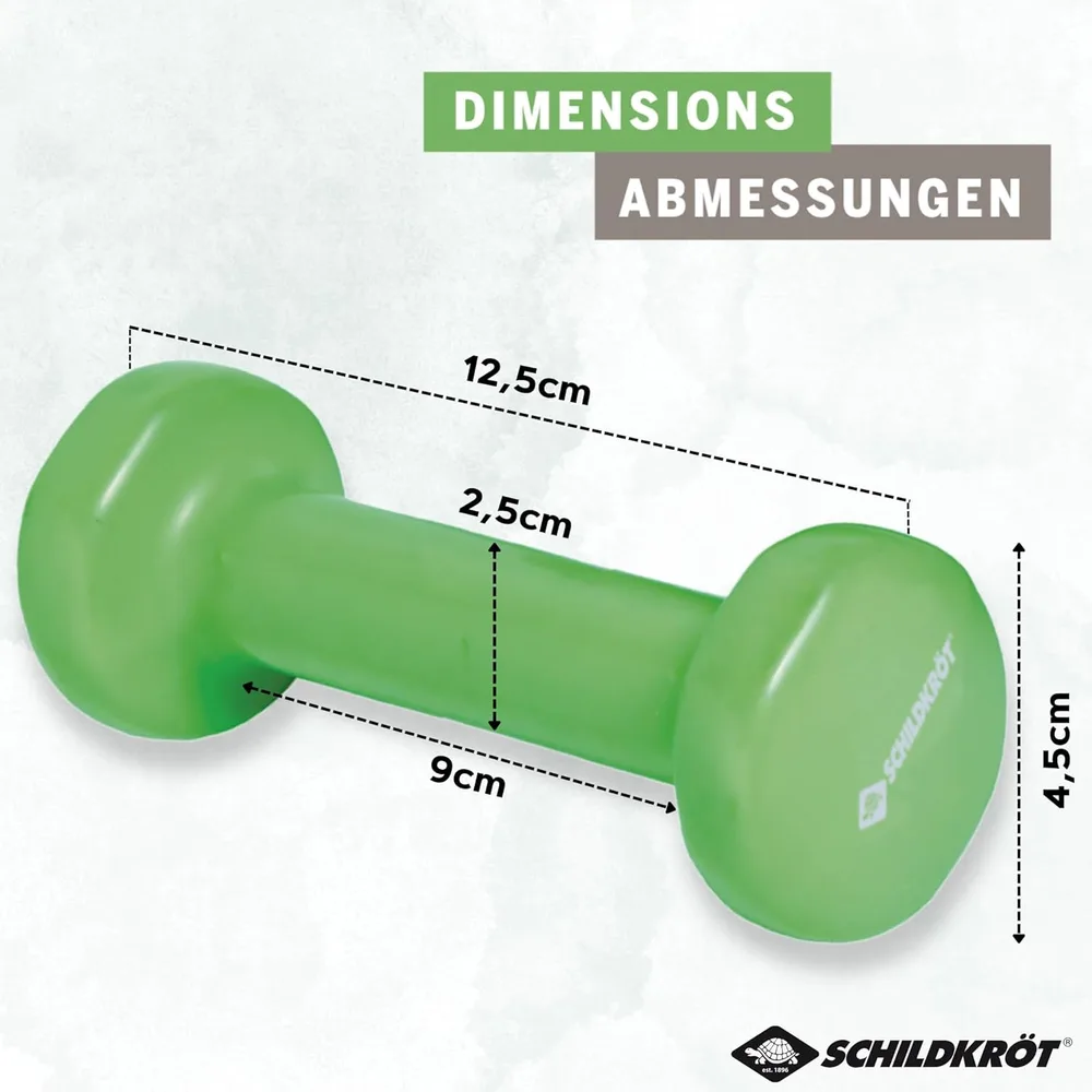 Schildkröt Fitness-Hanteln (Paar) – Ansicht 6