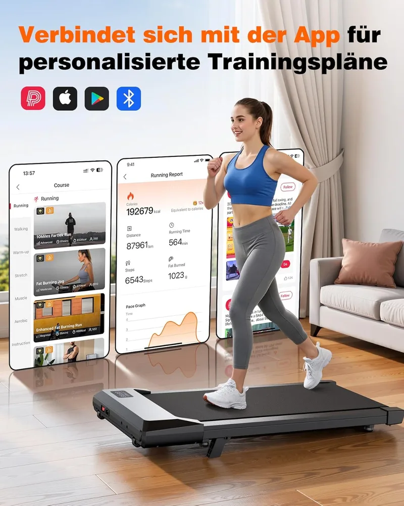 Superun Walking Pad mit Steigung – Ansicht 3