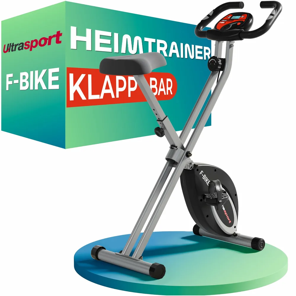 Ultrasport F-Bike Heimtrainer klappbar