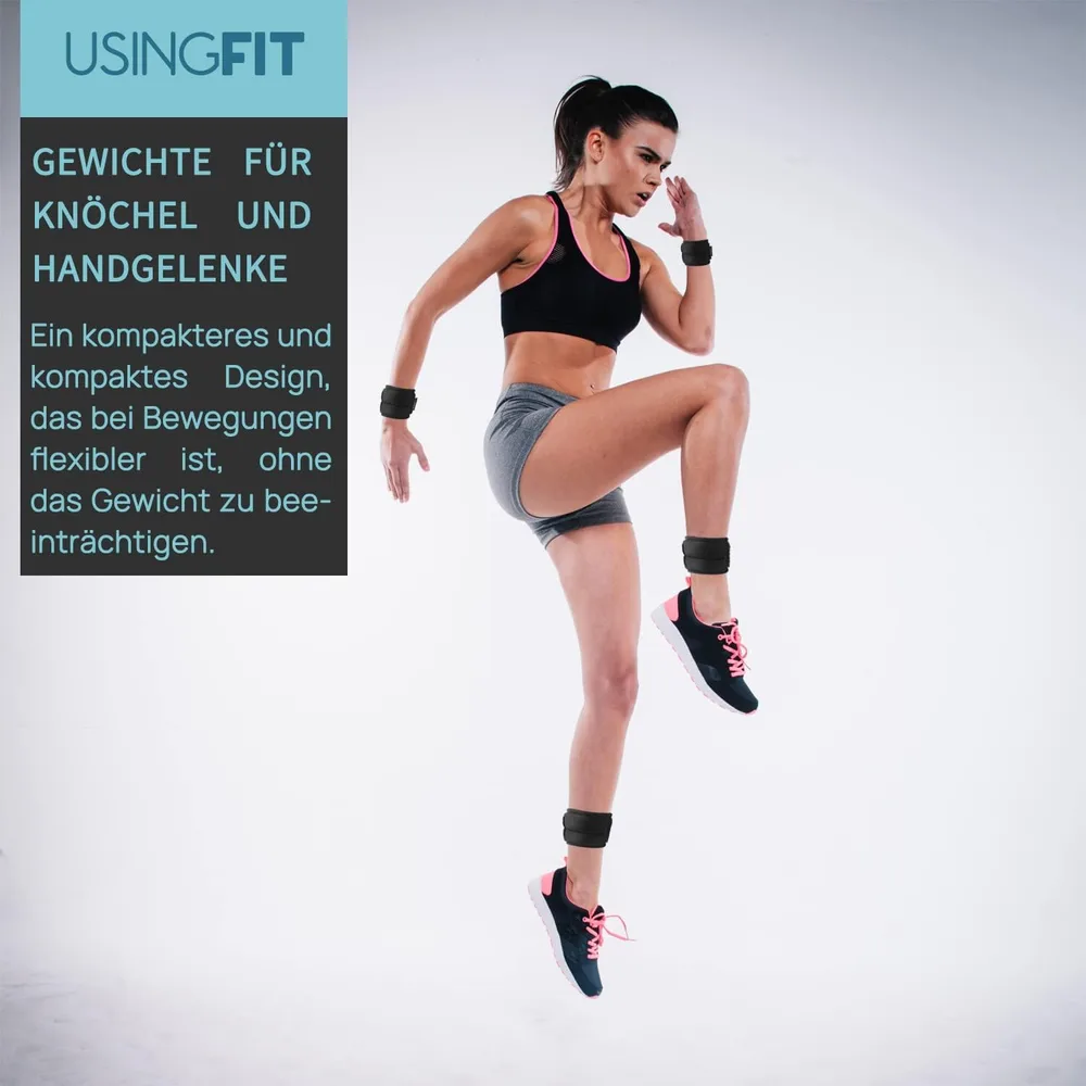 USINGFIT Gewichtsmanschetten für Arme und Beine – Ansicht 6