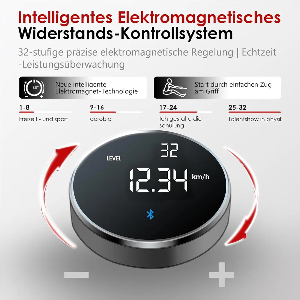 Wenoker Rudergerät mit App-Steuerung – Ansicht 2