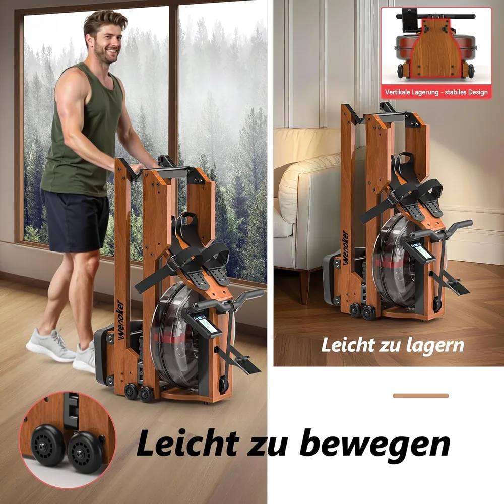 Wenoker Rudergerät klappbar mit Bluetooth – Ansicht 5