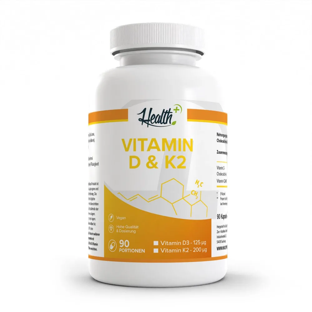 Zec+ Vitamin D3 + K2 Kapseln